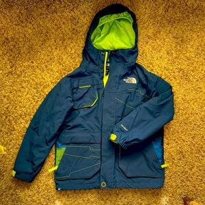 Hooded Boys North Face Hyvent jacket - shell only